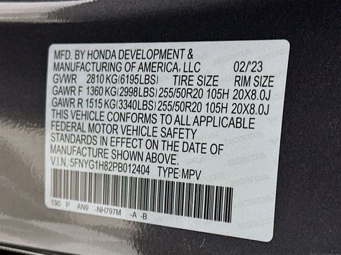 Used 2023 Honda Pilot Elite image 12