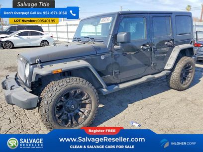Used 2017 Jeep Wrangler Unlimited Sahara