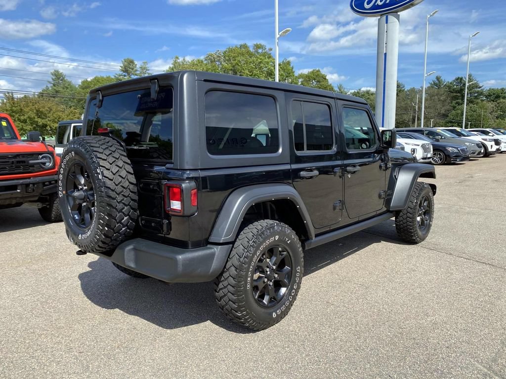 Used 2022 Jeep Wrangler Unlimited Sport AWD/4WD image 3