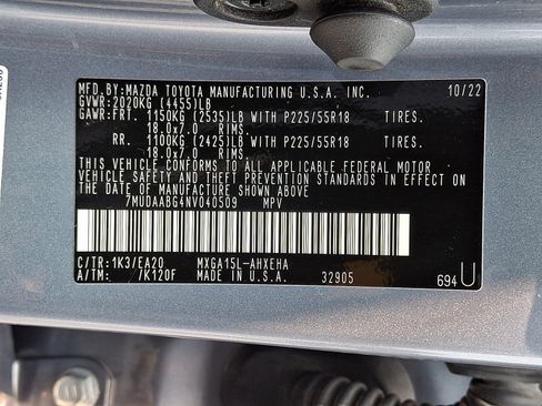 Certified 2022 Toyota Corolla Cross XLE w/ Convenience Package AWD/4WD image 27