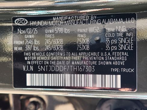 New 2026 Hyundai Santa Cruz XRT image 26