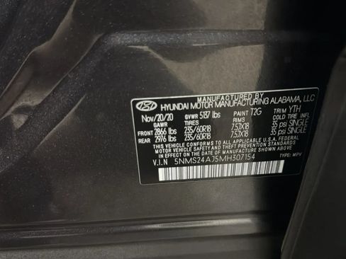Used 2021 Hyundai Santa Fe SEL FWD image 25