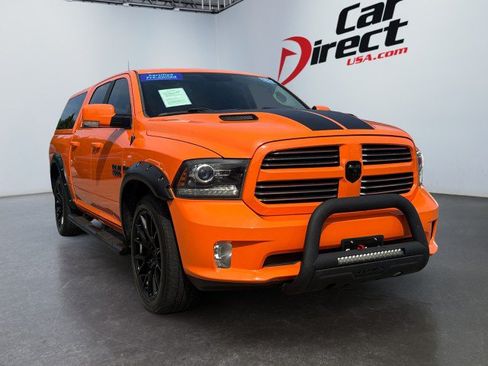 Used 2017 RAM 1500 Sport w/ Ignition Orange Sport Package AWD/4WD image 11