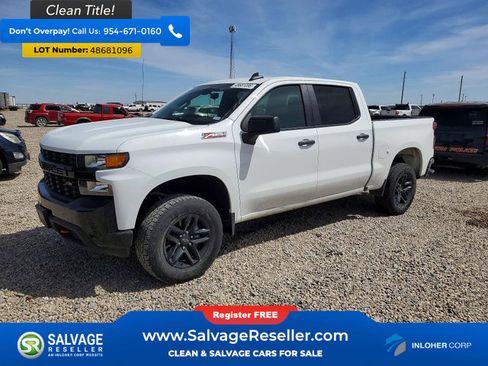 Used 2021 Chevrolet Silverado 1500 Custom Trail Boss AWD/4WD image 1