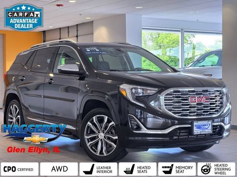 Certified 2018 GMC Terrain Denali w/ LPO, 'HIT The Road' Package AWD/4WD image 1