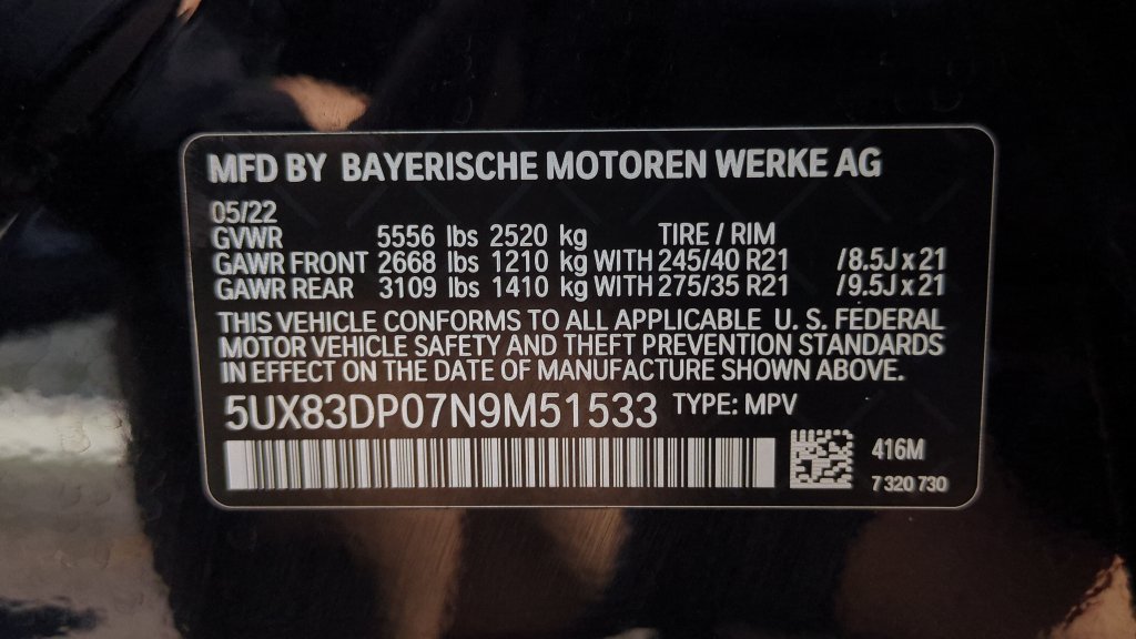 Used 2022 BMW X3 M40i w/ Premium Package AWD/4WD image 27