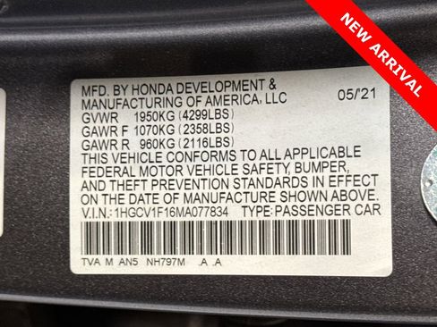 Used 2021 Honda Accord LX image 27
