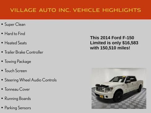 Used 2014 Ford F150 Limited AWD/4WD image 7