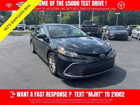 Used 2021 Toyota Camry LE FWD image 1