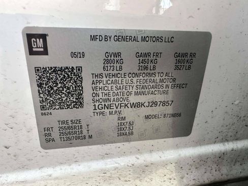 Used 2019 Chevrolet Traverse LS AWD/4WD image 34