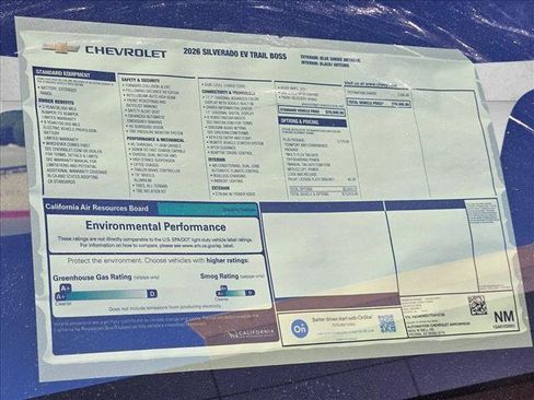 New 2026 Chevrolet Silverado EV Trail Boss w/ Plus Package image 16