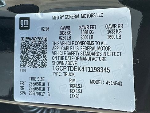 New 2026 Chevrolet Colorado Z71 image 33