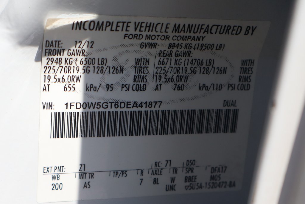 Used 2013 Ford F550 2WD Crew Cab Super Duty w/ Payload Upgrade Pkg image 44