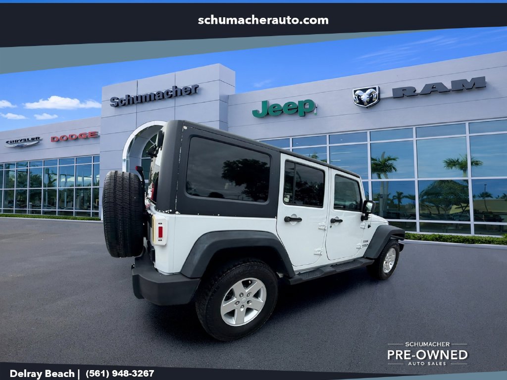 Used 2014 Jeep Wrangler Unlimited Sport w/ Quick Order Package 24S AWD/4WD image 7