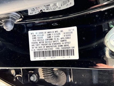 Used 2017 Honda Accord EX image 33