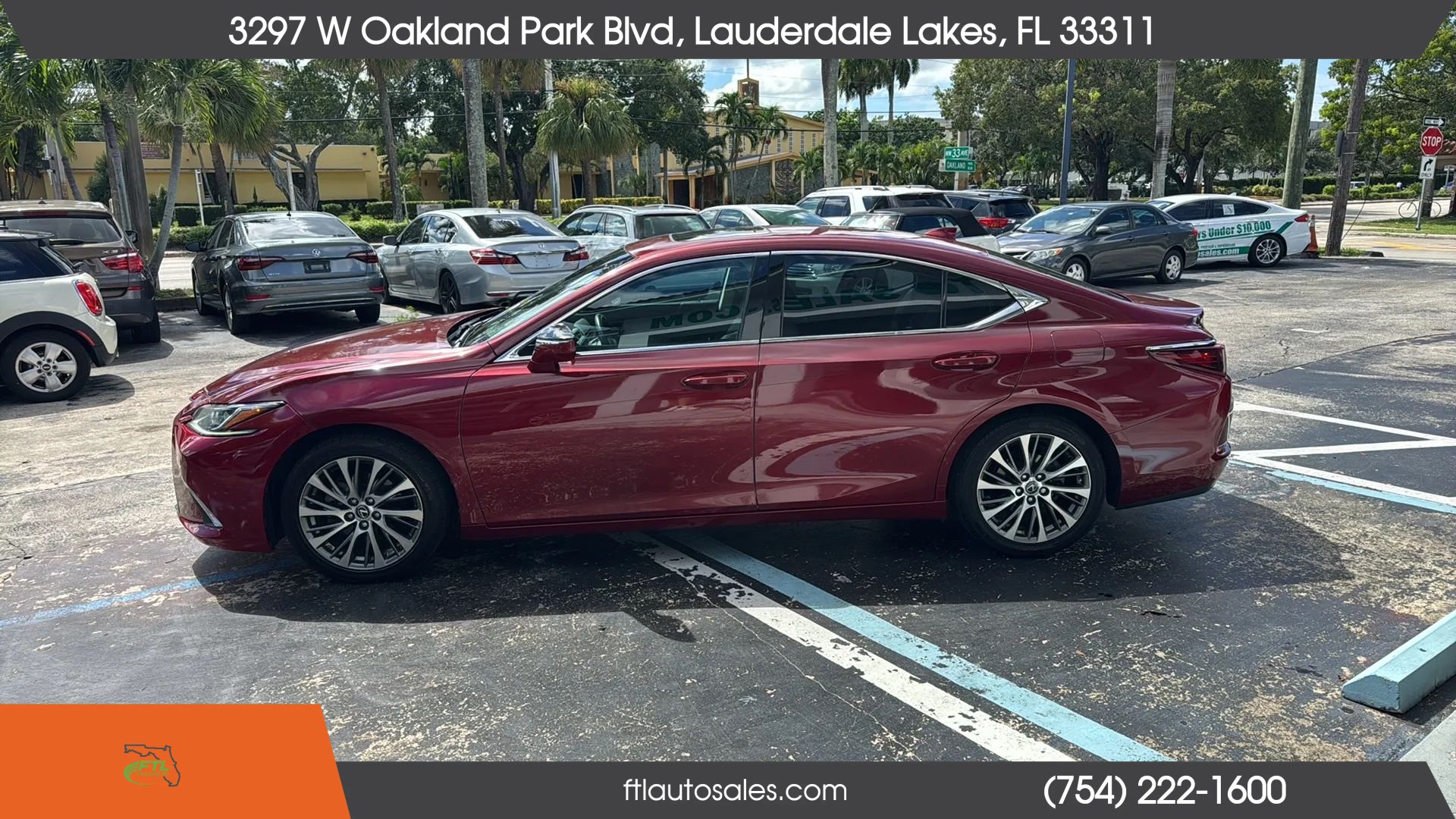 Used 2019 Lexus ES 350 w/ Premium Package FWD image 6