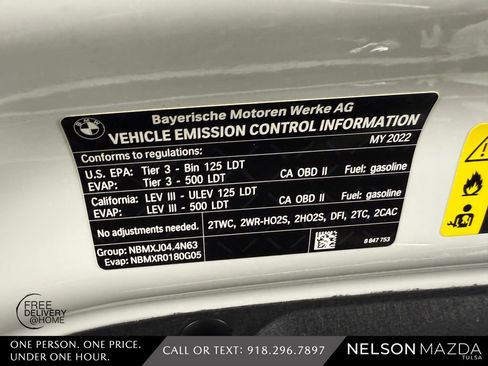 Used 2022 BMW X5 M50i w/ Executive Package image 53