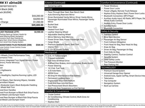 New 2026 BMW X1 xDrive28i w/ Technology Package image 11