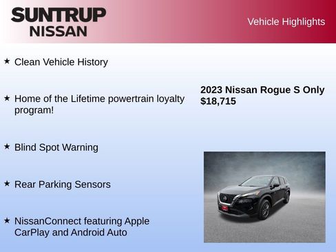 Used 2023 Nissan Rogue S image 8