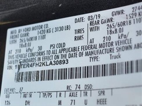 Used 2019 Ford Ranger Lariat image 27