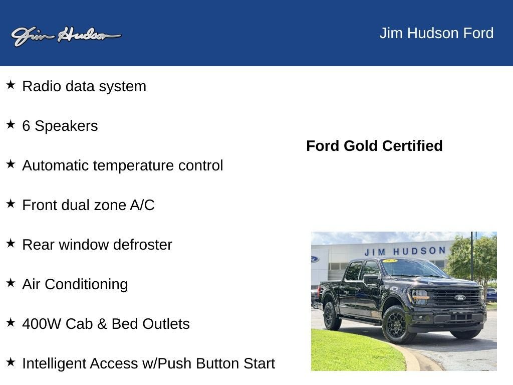 Used 2024 Ford F150 XLT w/ Equipment Group 302A MID AWD/4WD image 13