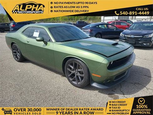 Used 2021 Dodge Challenger GT w/ Blacktop Package RWD image 1