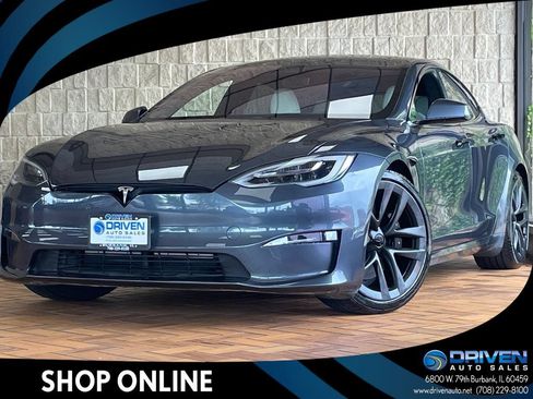 Used 2021 Tesla Model S Plaid AWD/4WD image 1