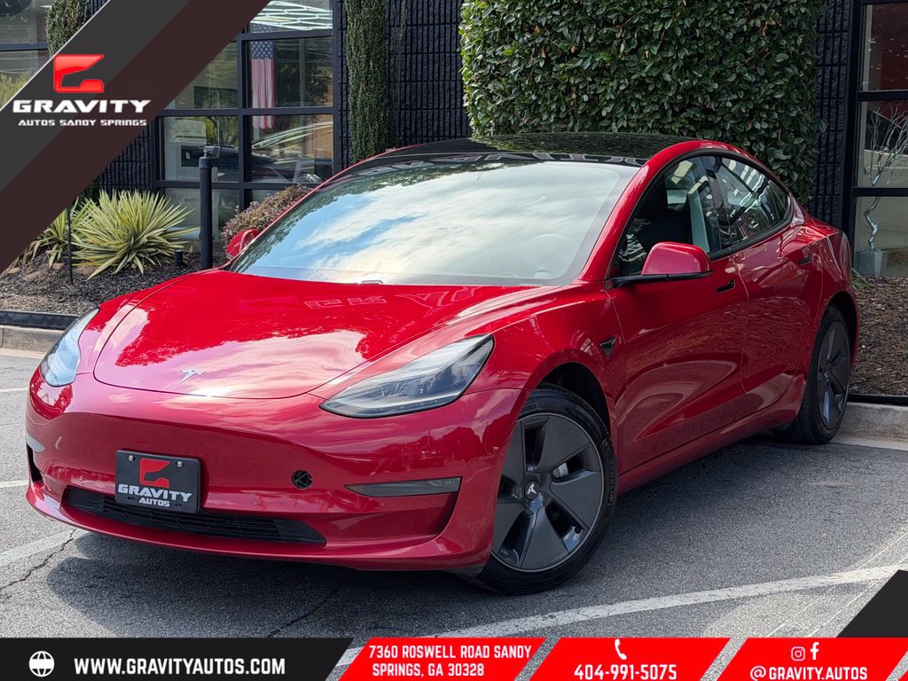 Used 2021 Tesla Model 3 Standard Range Plus RWD image 1