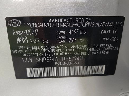 Used 2018 Hyundai Sonata SE FWD image 33