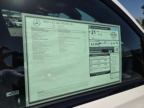New 2026 Mercedes-Benz GLS 450 4MATIC image 10