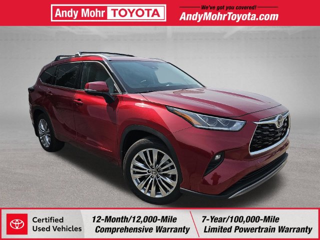 Certified 2026 Toyota Highlander Platinum AWD/4WD 360° Tour