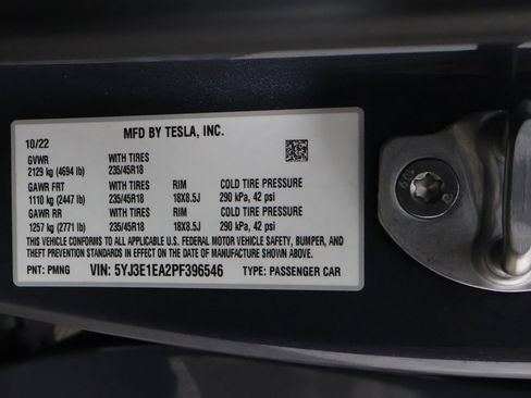 Used 2023 Tesla Model 3 Standard Range image 58