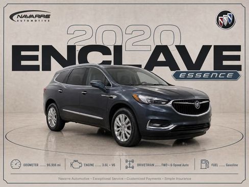 Used 2020 Buick Enclave Essence w/ LPO, Floor Liner Package FWD image 1