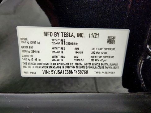 Used 2022 Tesla Model S Plaid image 24
