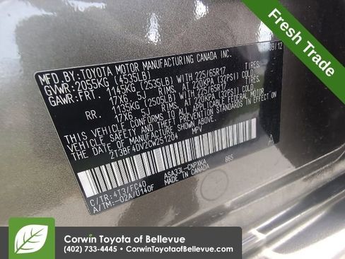 Used 2012 Toyota RAV4 4WD w/ Value Pkg image 20