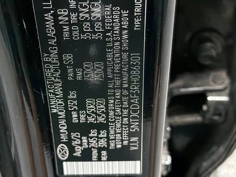 Used 2024 Hyundai Santa Cruz Night AWD/4WD image 28