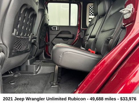 Used 2021 Jeep Wrangler Unlimited Rubicon image 26