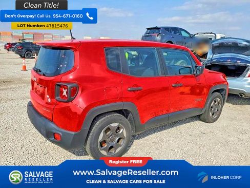Used 2015 Jeep Renegade Sport w/ Power & Air Group FWD image 4