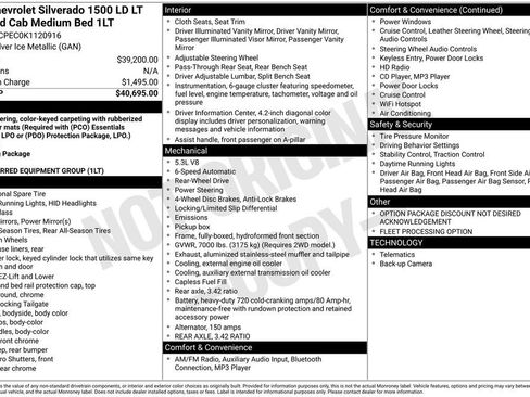 Used 2019 Chevrolet Silverado 1500 LT image 35