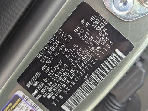 New 2026 Kia Sorento SX AWD/4WD image 40