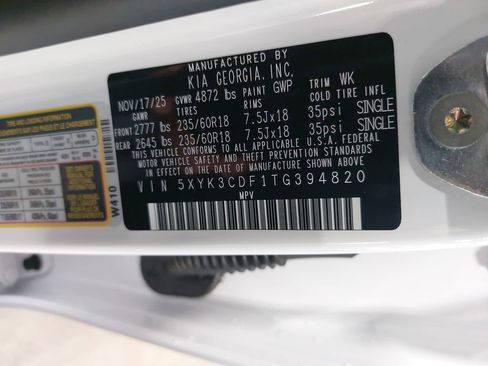 New 2026 Kia Sportage EX image 35