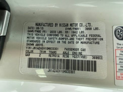 Used 2016 Nissan 370Z NISMO RWD image 50