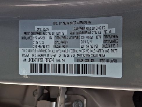 Certified 2026 MAZDA CX-90 3.3 Turbo S w/ Premium Package AWD/4WD image 31
