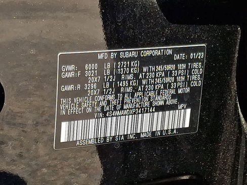 Used 2023 Subaru Ascent Touring image 29