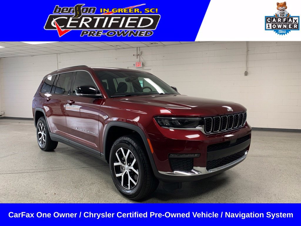 Certified 2024 Jeep Grand Cherokee L Limited w/ Trailer Tow Package AWD/4WD image 1