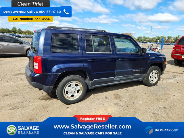 Used 2013 Jeep Patriot Sport w/ PWR Value Group FWD image 4