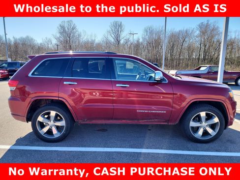 Used 2014 Jeep Grand Cherokee Overland w/ Advanced Technology Group image 8