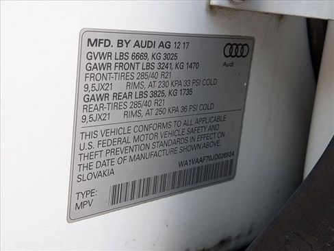 Used 2018 Audi Q7 3.0T Prestige image 25