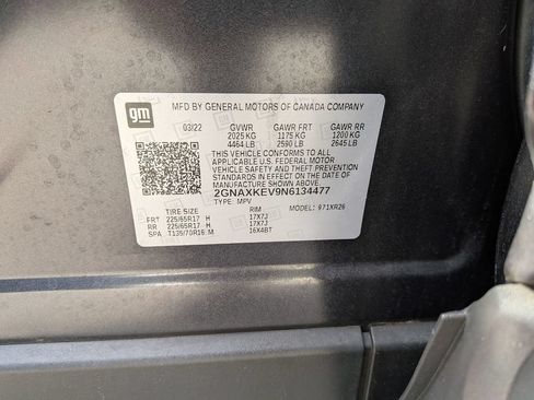Used 2022 Chevrolet Equinox LT FWD image 32