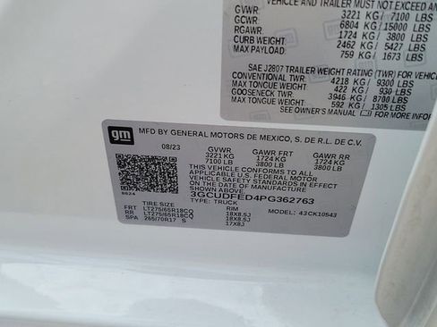 Certified 2023 Chevrolet Silverado 1500 LT Trail Boss w/ LT Trail Boss Premium Package image 31